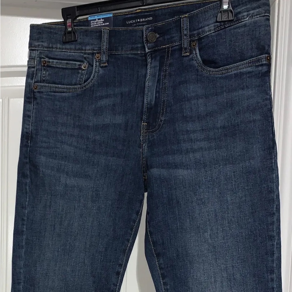 LUCKY BRAND MEN'S 412 ATHLETIC SLIM FIT 2 WAY STRETCH JEAN SIZE 32X30